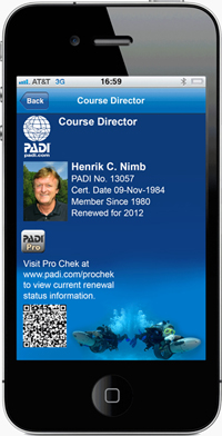 PADI eCard